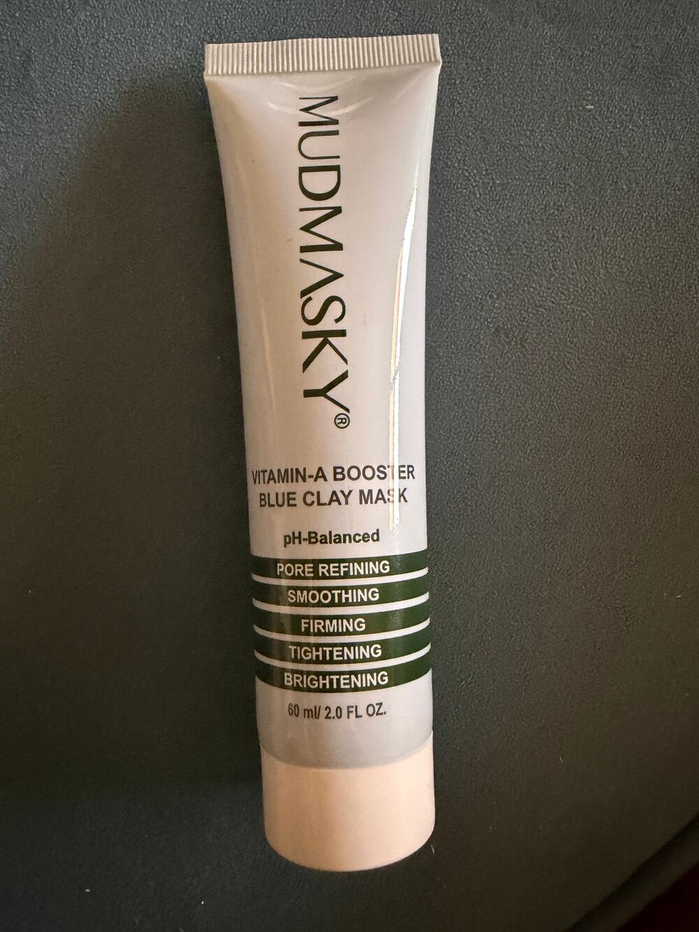 Mudmasky Vitamin-A Booster Blue Clay Mask 2 oz 60 mL New Sealed Bakuchiol